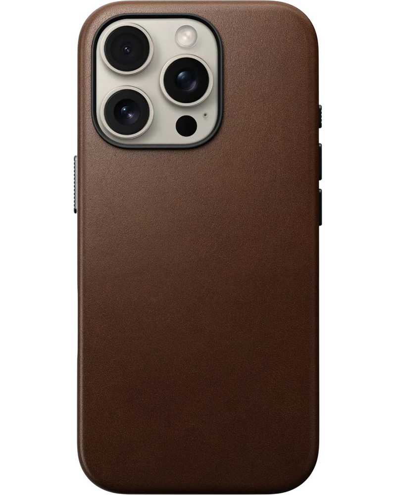 Кожаный чехол Nomad Traditional Brown для iPhone 16 Pro Max (NM01389385)